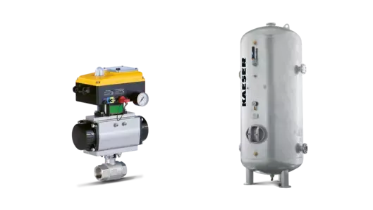 Air main charging systems