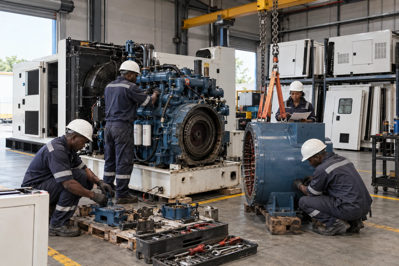 Repower & overhaul
